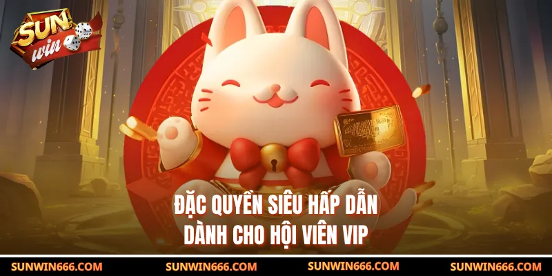 Đặc quyền siêu hấp dẫn dành cho hội viên VIP